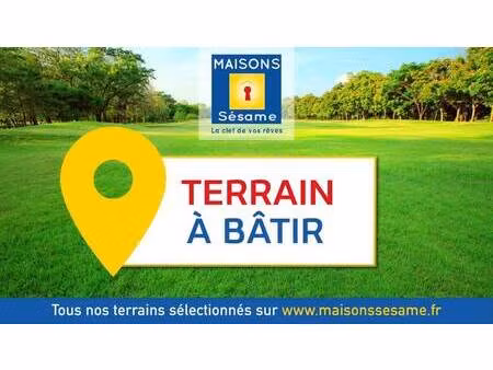 terrain constructible viabilisé à vendre