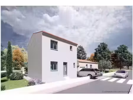terrain avec maison neuf à vendre