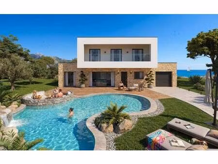 terrain avec maison neuve à vendre