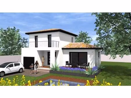 terrain avec maison neuve à vendre