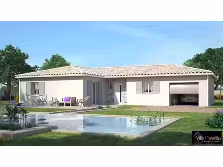 terrain avec maison neuf à vendre