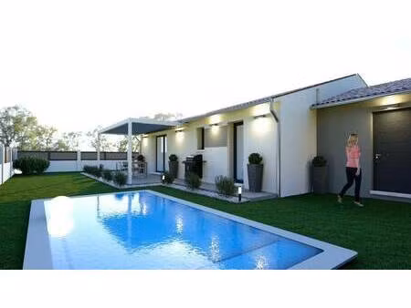 terrain avec maison neuve à vendre