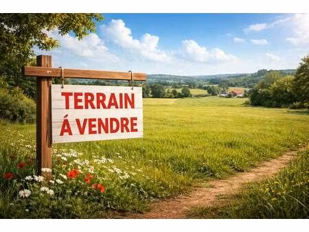 terrain constructible à vendre