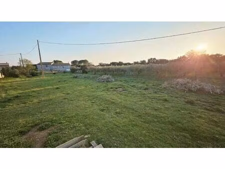 terrain constructible à vendre