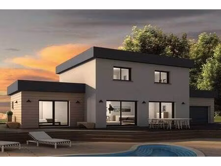 terrain avec maison neuve à vendre