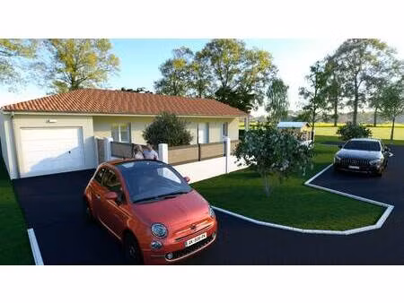 terrain avec maison neuve à vendre