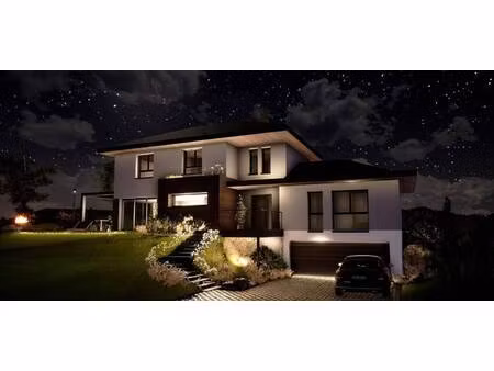 terrain avec maison neuve à vendre