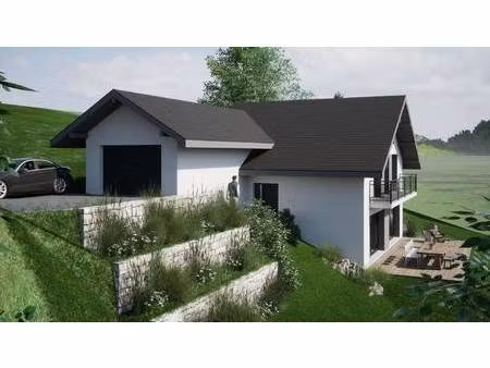 terrain avec maison neuve à vendre