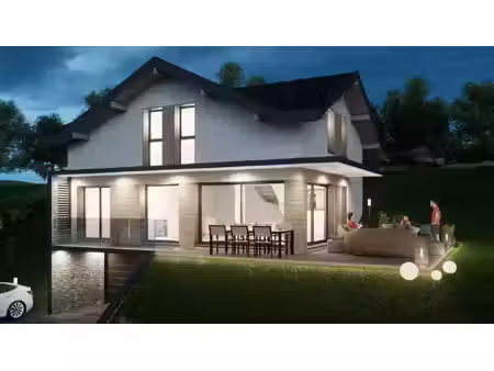 terrain avec maison neuf à vendre