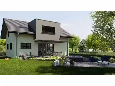 terrain avec maison neuve à vendre