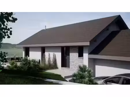 terrain avec maison neuf à vendre