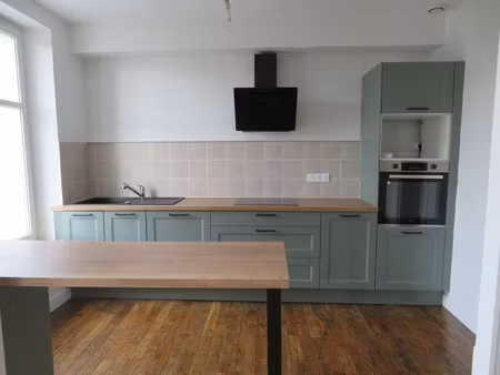 grand appartement t4 refait à neuf avec jardin