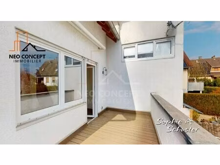 duplex lumineux - terrasse - parking - cave