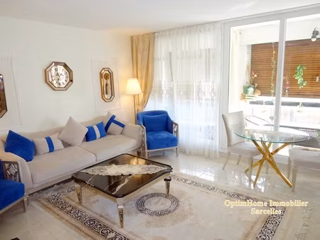 sarcelles - place charcot - appartement 3 pièces - 72 m2 - balcons - 160 000 € fai