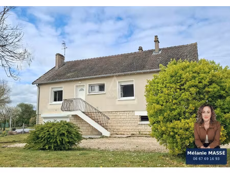 vente maison varennes vauzelles  80m² 4 pièces 153 900€ avec garage