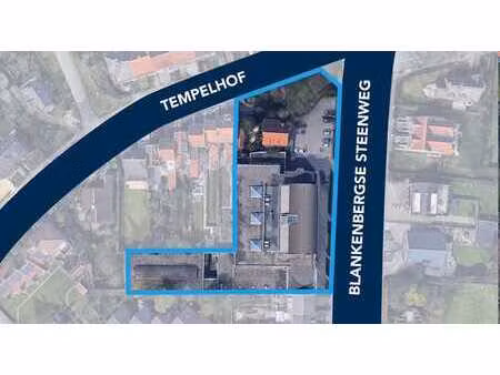 projectgrond van +/- 3.915 m² met kantoorgebouw (+/- 2.18...