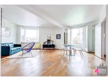 paris 17eme- catulle mendes/ porte de champerret- 3 pieces - 2 chambres - vue tres degagee