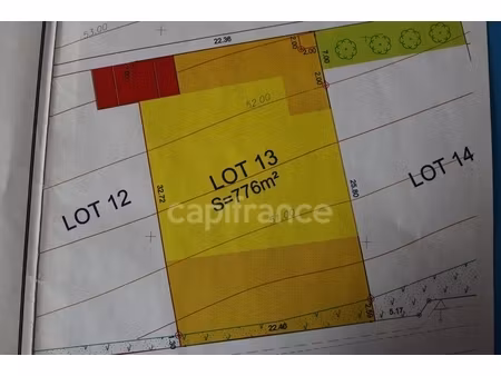 terrain à vendre pouldergat (29) 776 m2