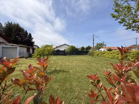 opportunite rare a biarritz - terrain a batir