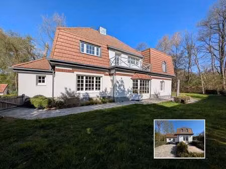 superbe villa 4 façades meublee - 3 ch + bureau