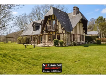 vente maison 6 pièces 180 m² cany-barville (76450)