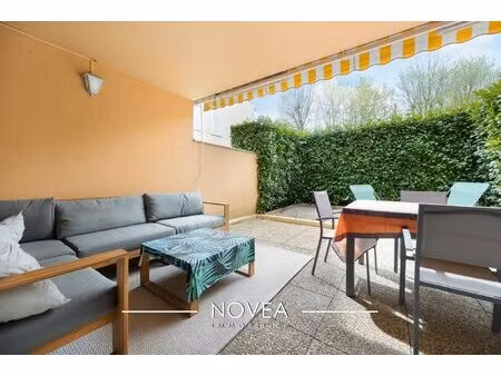 rez de jardin familial à dardilly au calme absolu