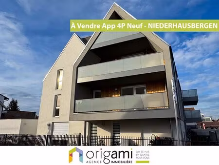 beau 4p neuf à niederhausbergen - 1ère occupation