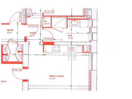 appartement argentan m² t-3 à vendre  192 000 €