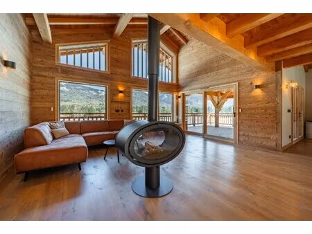 chalet neuf d’exception – emplacement privilégié à samoëns