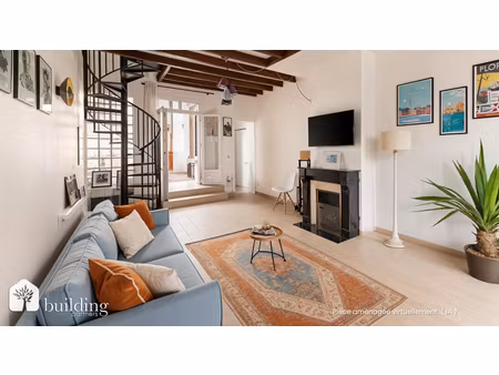 courbevoie coeur bécon - maison 4 pièces de 84 84 m² avec terrasse de 12.8 m²