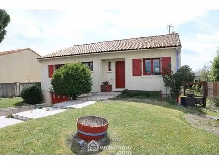 vente maison 5 pièces 110 m² la villedieu-du-clain (86340)