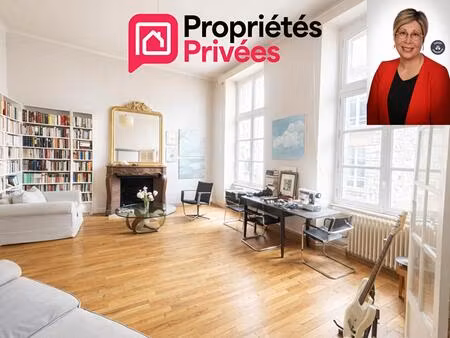 saint malo intra muros appartement de caractère 117 m2 avec 2 grandes chambres
