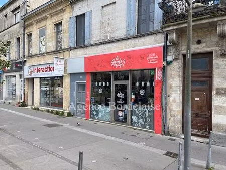 bordeaux stalingrad  restaurant sans extraction  env. 55m²