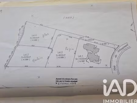 terrain constructible à vendre