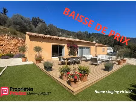 **maison 4 pièces à signes édifiée sur 3000m² de terrain**