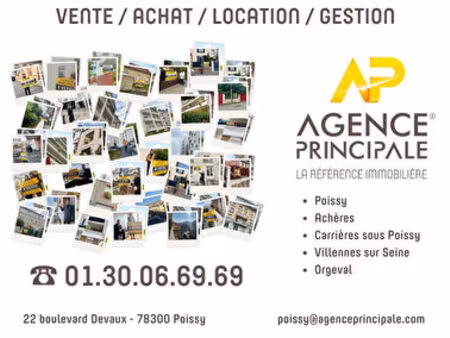 appartement carrieres sous poissy 3 pièce(s) 55 m2