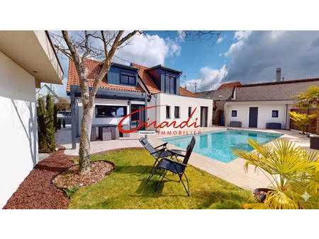 richwiller  plain-pied de 147m2 sur 5 ares  avec studio