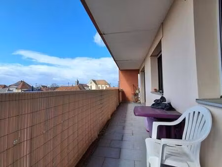 appartement f3 – 2 chambres – balcons – ascenseur – bischwiller