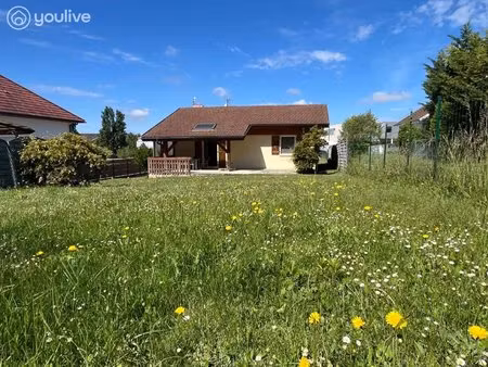 maison 62m2 sur terrain 1'120m2 constr.