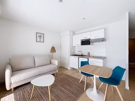 appartement t1 neuf meublé de 26.45m² avec balcon