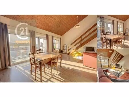 appartement à vendre avec terrasse et 1 chambre   rochefort (vbe07092)