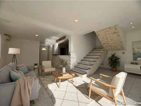 charmante maison t3 de 77 m² à bages  proche perpignan  aucun