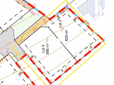 terrain constructible viabilisé