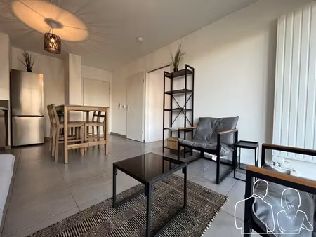 appartement meublé - t2 - honfleur - balcon - parking