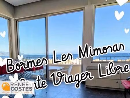 viager libre - f77-h80 ans - bormes les mimosas (83230)