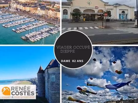 viager occupé - f82 ans - dieppe (76200)