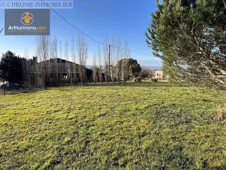 vente terrain 998 m2 à beaupuy