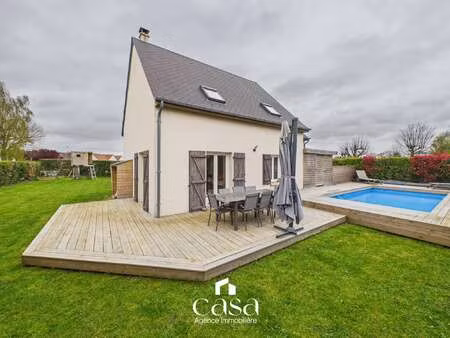 vente maison piscine à cairon (14610) : à vendre piscine / 103m² cairon