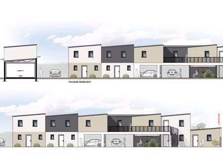 maison machecoul saint meme 2 pièce(s) 52.41 m2