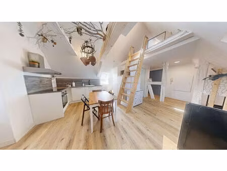 charmant duplex à louer à habsheim / proche frontière suisse / surface au sol 44.89m2